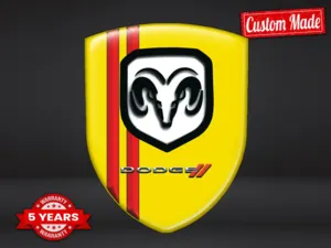 Dodge Harz Sticker Custom Qualität Edle Autoabzeichen